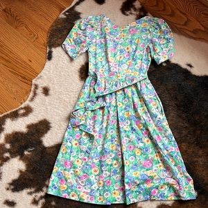 Vintage 1980’s Princess Sleeve Dress